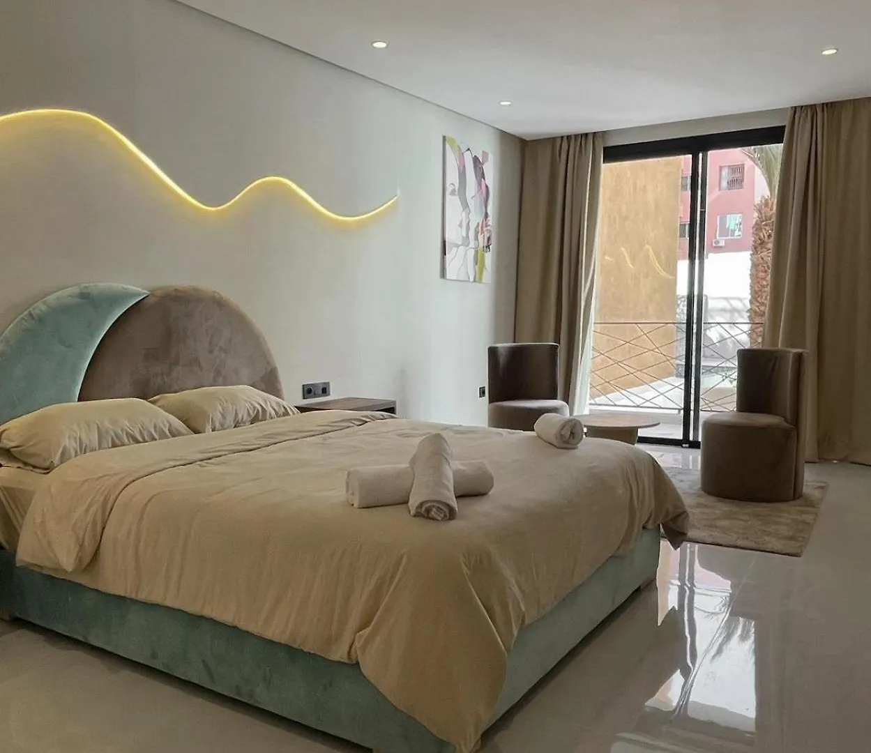 Majestic Duplex - Luxe Et Confort Au Coeur De Marrakech Marrakesh 0*,  Marocco
